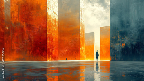 Eternal Paradoxes: Surreal Visions of Timeless Transformation