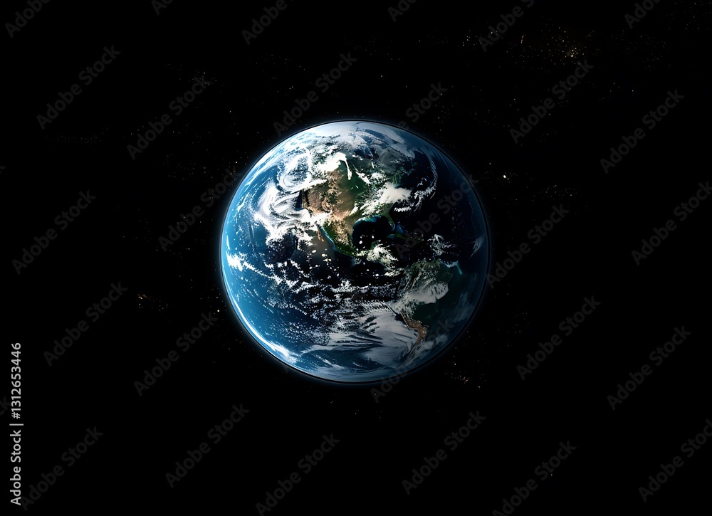 Obraz premium planet earth in space 