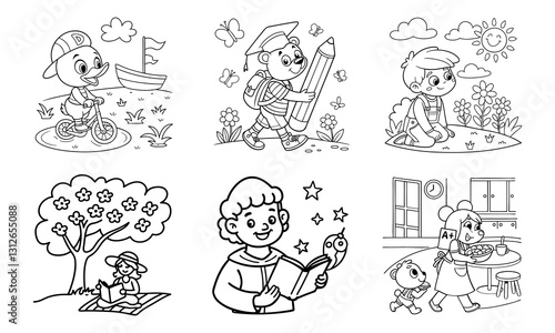 coloring book for children