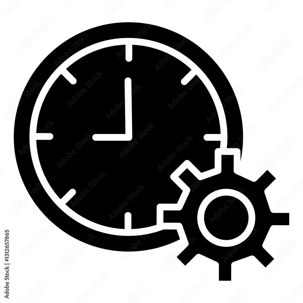 Time Management Icon Time Management Icon