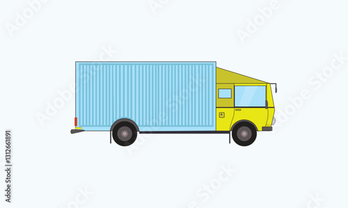Premium truck vector illustration