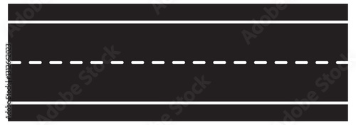 Set of roads illustration. Path, asphalt, travel, highway, distance, track, car, trail, life, dust, movement, peolos. Vector icons for business and advertising