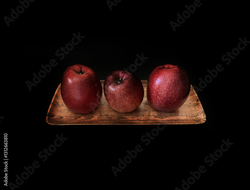 Stylish Apple Tree Arrangement on Plate