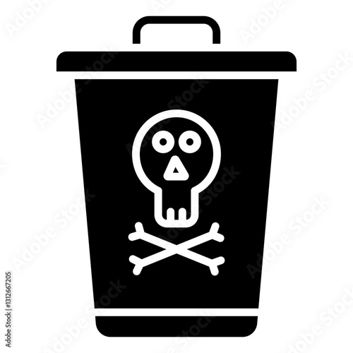 Toxic Waste Icon