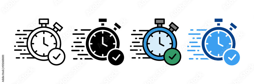 Quick Response Icon Set Multiple Style Collection Quick Response Icon Set Multiple Style Collection