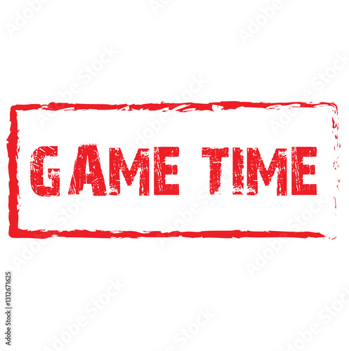 Text GAME TIME spelled out in wooden letter. Surrounded by dice, dominoes other game pieces on black background. Table games. Stay home activity