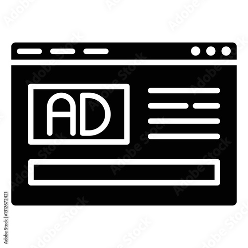 Website Ads Icon