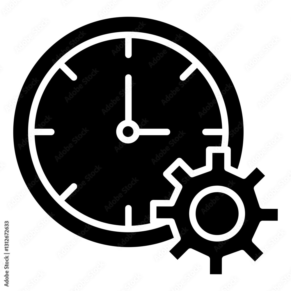 Time Management Icon Time Management Icon
