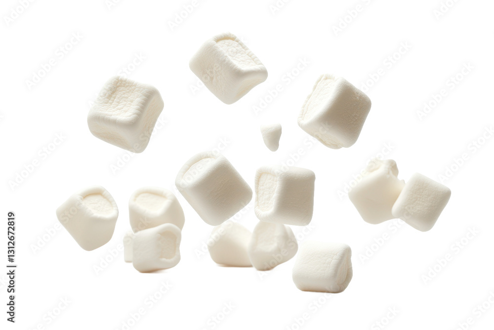 a row of white beads on a white background,candy marshmallow a row of white beads on a white background,candy marshmallow