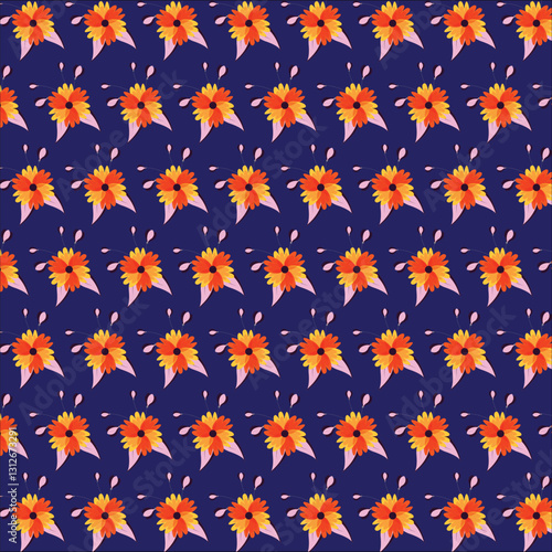 This is a floral pattern design.