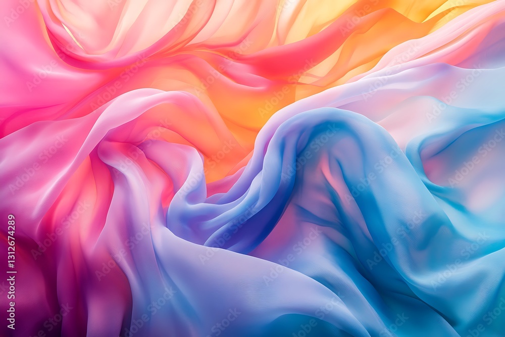 Obraz premium Stunning Gradient Fabric Texture Design