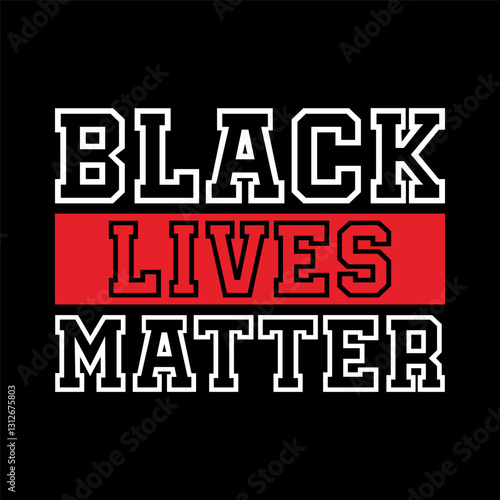 Black lives matter concept t shirt, poster design template vector.