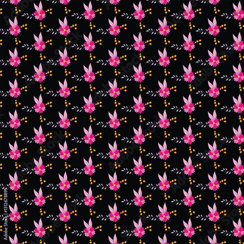 This is a floral pattern design.