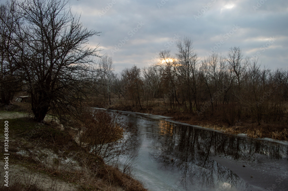 river in winter river in winter