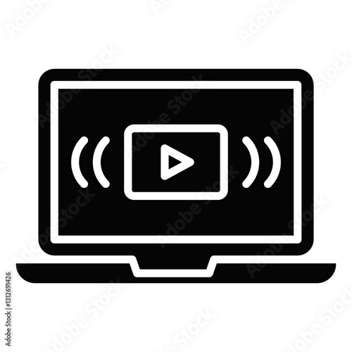Streaming Icon