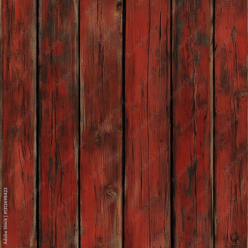 Weathered Red Barnwood: Rustic charm captured in a close-up view of weathered red barnwood, evoking feelings of history, warmth, and timeless elegance. Weathered Red Barnwood: Rustic charm captured in a close-up view of weathered red barnwood, evoking feelings of history, warmth, and timeless elegance.