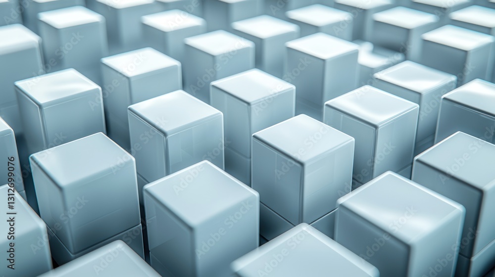 Abstract 3D cubes, geometric pattern, background image, for website or presentation Abstract 3D cubes, geometric pattern, background image, for website or presentation