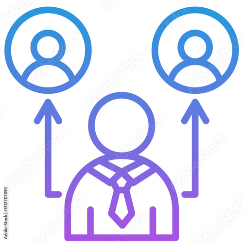 Outsourcing Icon