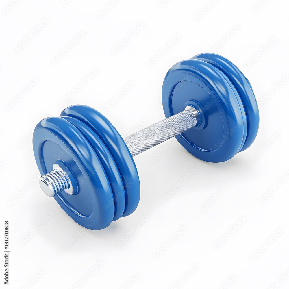 dumbbell isolated on white dumbbell isolated on white