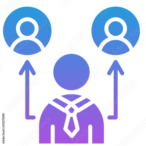 Outsourcing Icon