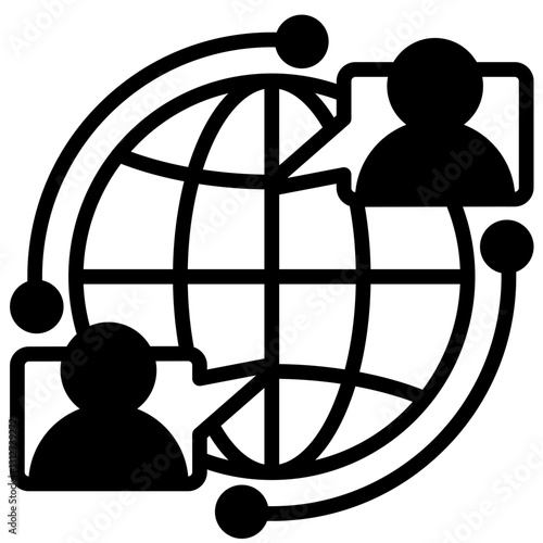 Global Communication Icon