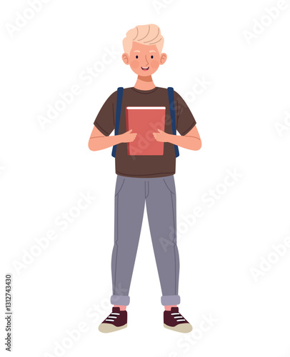 New Student Excited