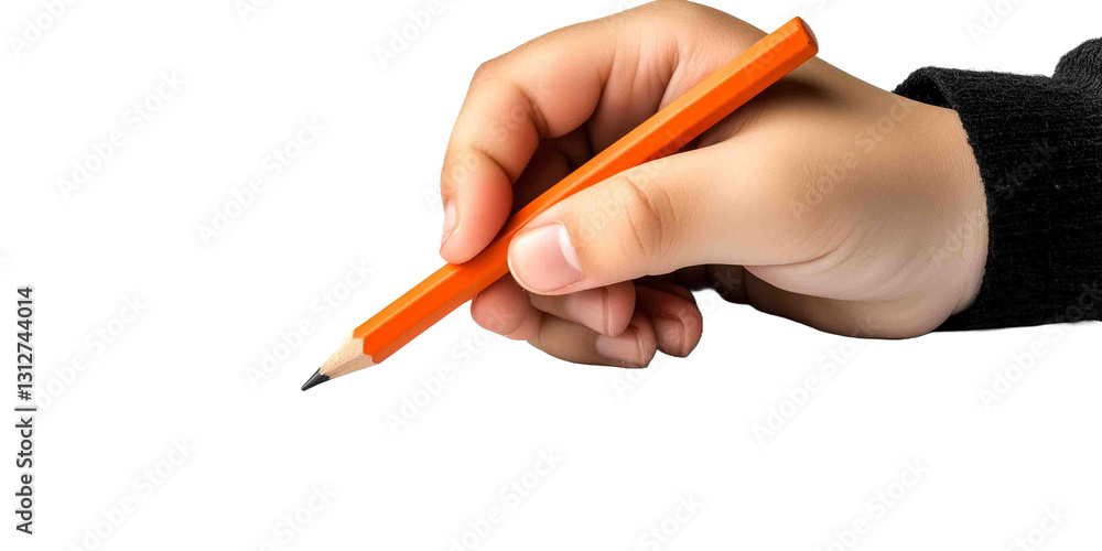 hand with pencil hand with pencil