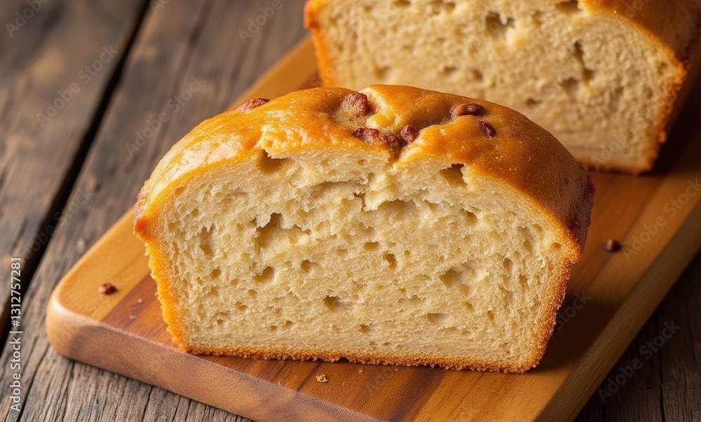 Freshly baked loaf of bread Freshly baked loaf of bread