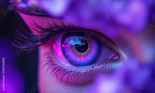 Close-up of a woman's eye