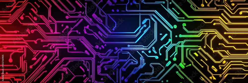 motherboard circuitry and technology concept motherboard circuitry and technology concept