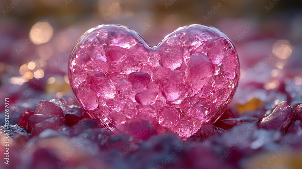Obraz premium a cute heart