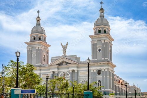 Fotografia Cathedral basilica of our Lady of the Assumption in old center of Santiago de Cu
