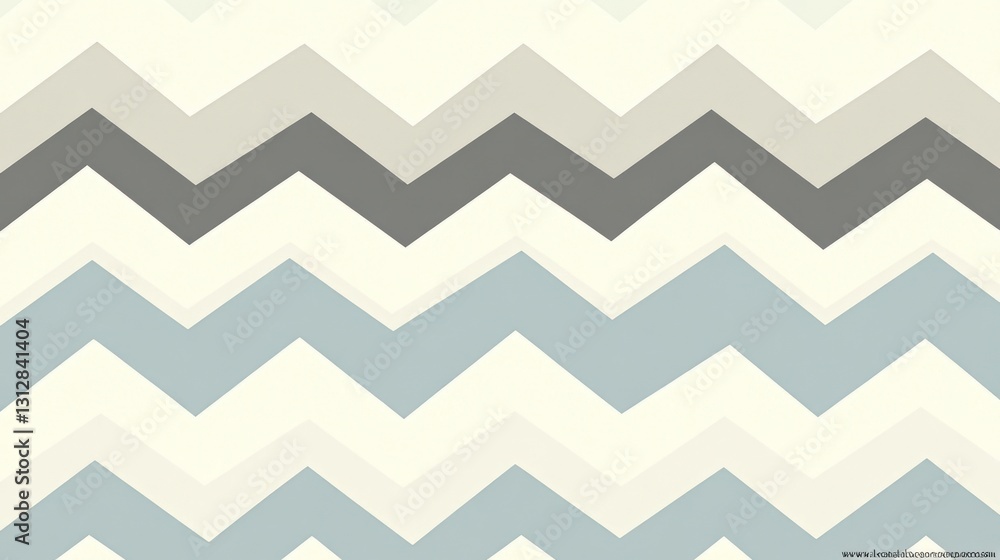 Pale Grey and Light Blue Chevron Pattern Pale Grey and Light Blue Chevron Pattern