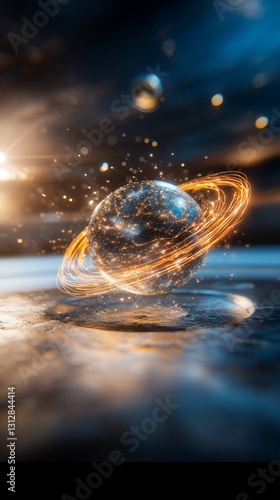 Wallpaper Mural Cosmic Nebula Swirling Galaxy Space Abstract Painting Torontodigital.ca