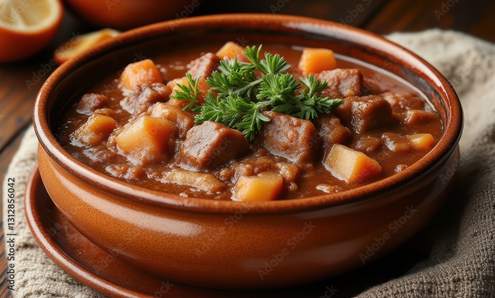 Delicious beef stew with vegetables Delicious beef stew with vegetables