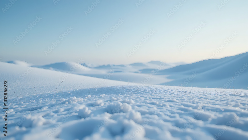 A serene winter landscape featuring vast expanses of untouched snow under a clear blue sky, evoking tranquility and beauty. A serene winter landscape featuring vast expanses of untouched snow under a clear blue sky, evoking tranquility and beauty.