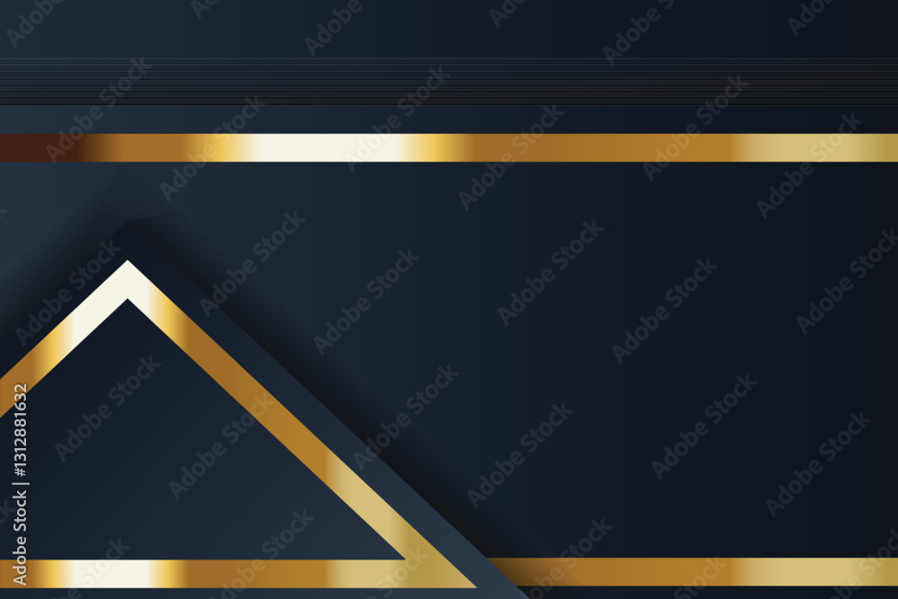 Dark Blue Gold Geometric Background (1) Dark Blue Gold Geometric Background (1)