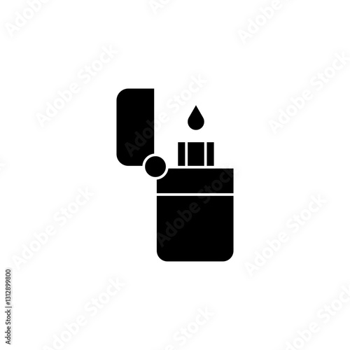 Lighter glyph icon