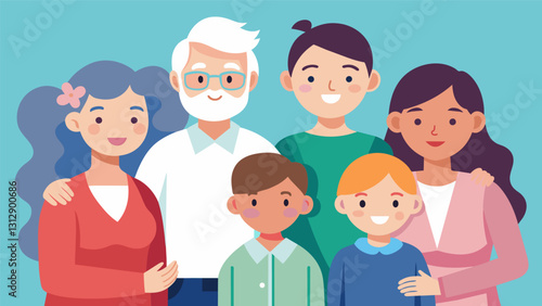 As the seminar comes to an end families are armed with practical knowledge and newfound confidence in their ability to provide quality care for their elderly family members.. Vector illustration