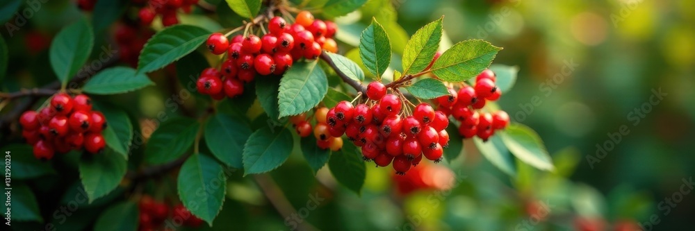 Abundant buckthorn berries covering a bush in a protected area , orange, nature, landscape Abundant buckthorn berries covering a bush in a protected area , orange, nature, landscape