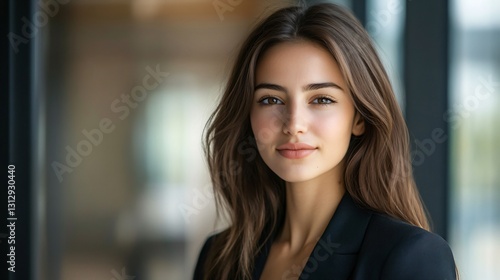 Wallpaper Mural Portrait of a Successful Female Professional for Diverse and Modern Business Concepts Torontodigital.ca