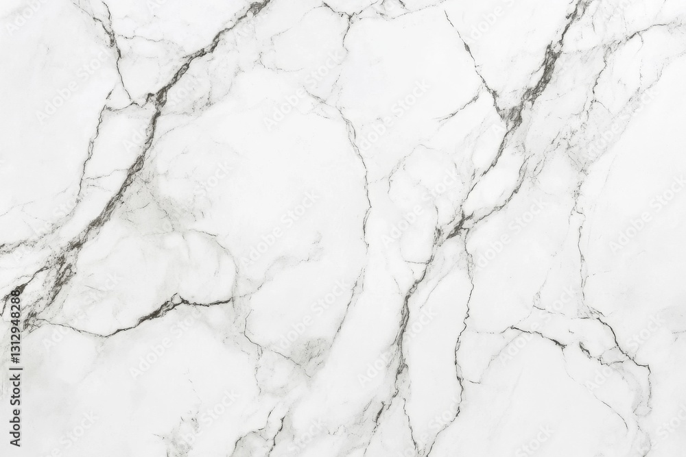 The surface of white marble features delicate gray veins, showcasing a classic and sophisticated texture ideal for countertops and flooring designs The surface of white marble features delicate gray veins, showcasing a classic and sophisticated texture ideal for countertops and flooring designs