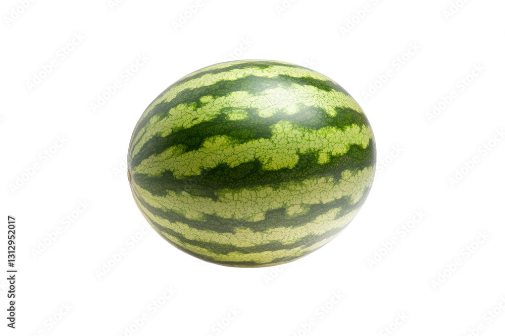 Watermelon is sitting on a white background, isolated Watermelon is sitting on a white background, isolated