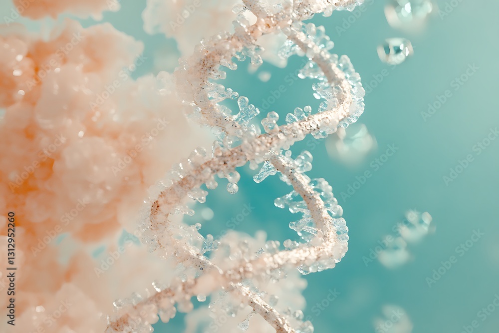 Intricate DNA Spiral Structure Intricate DNA Spiral Structure