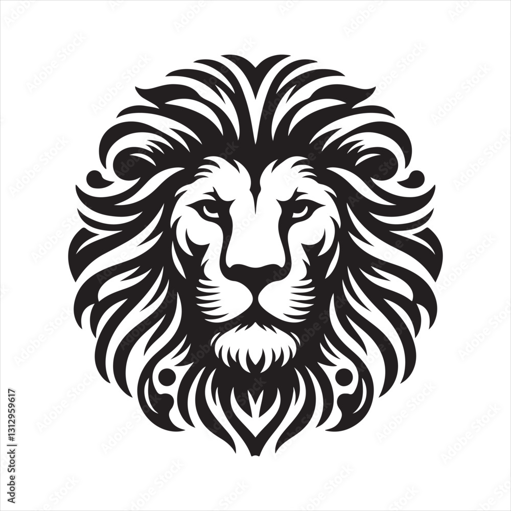 Lion Silhouette for Logo & Branding Design Lion Silhouette for Logo & Branding Design