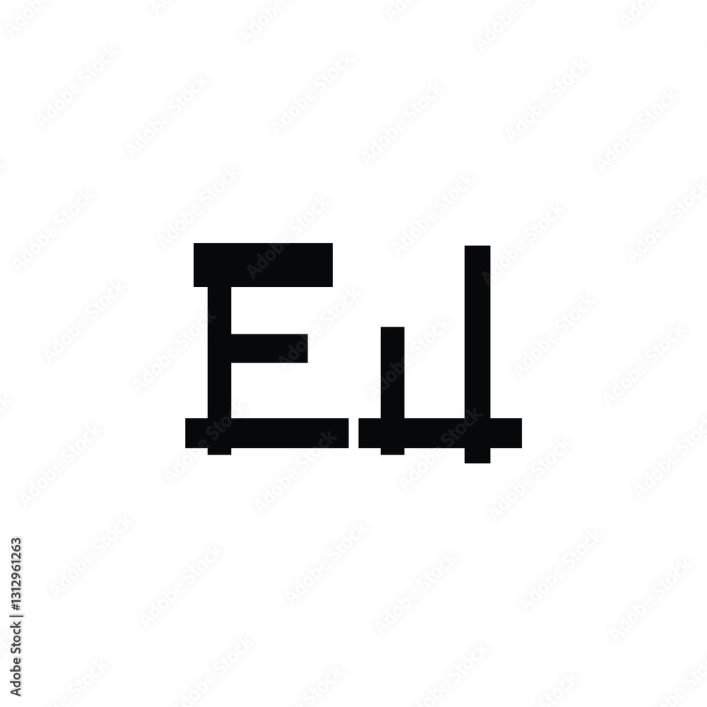 EJ monogram logo design letter text name symbol monochrome logotype alphabet character simple logo EJ monogram logo design letter text name symbol monochrome logotype alphabet character simple logo
