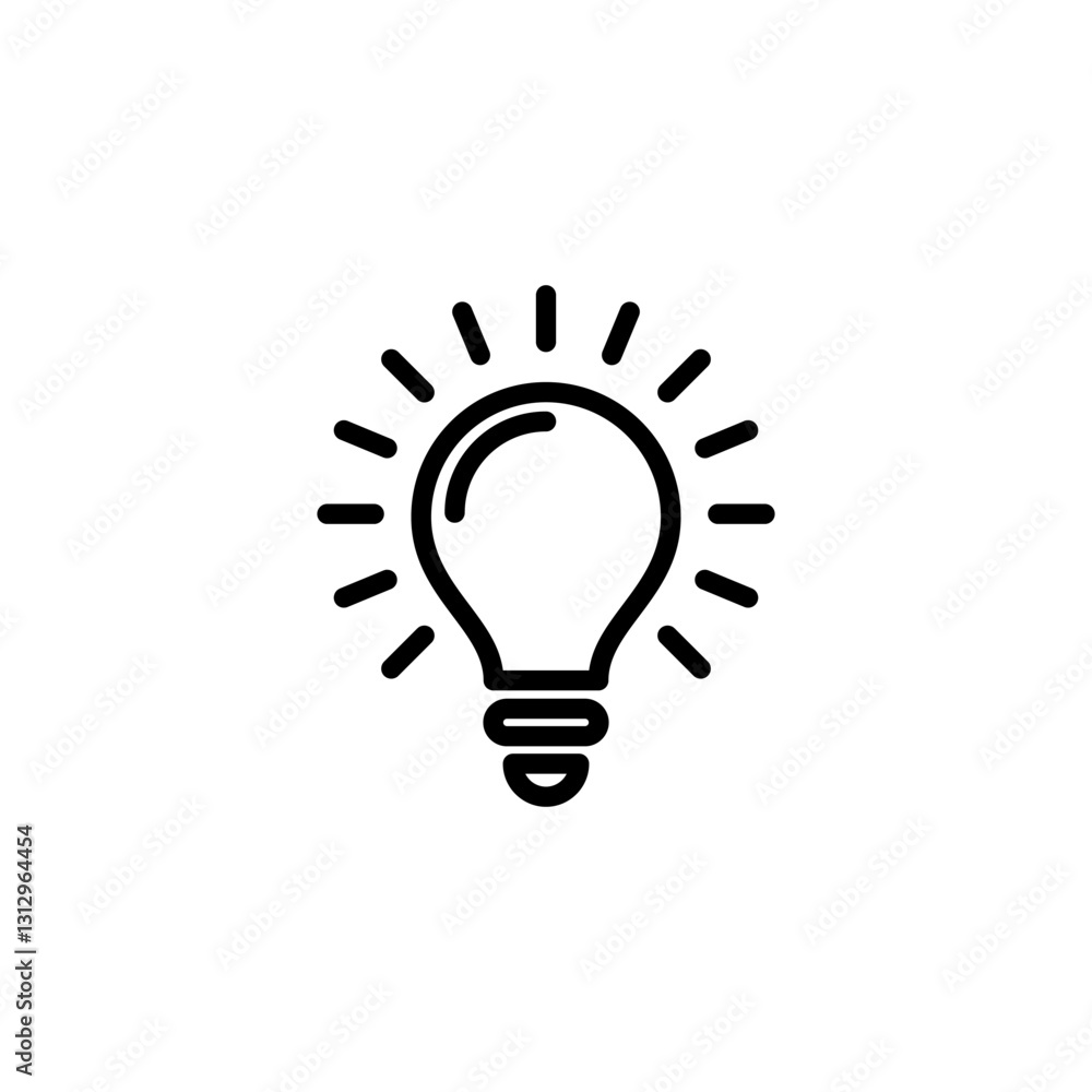 Lamp icon logo design. Light bulb sign and symbol. idea symbol. Lamp icon logo design. Light bulb sign and symbol. idea symbol.