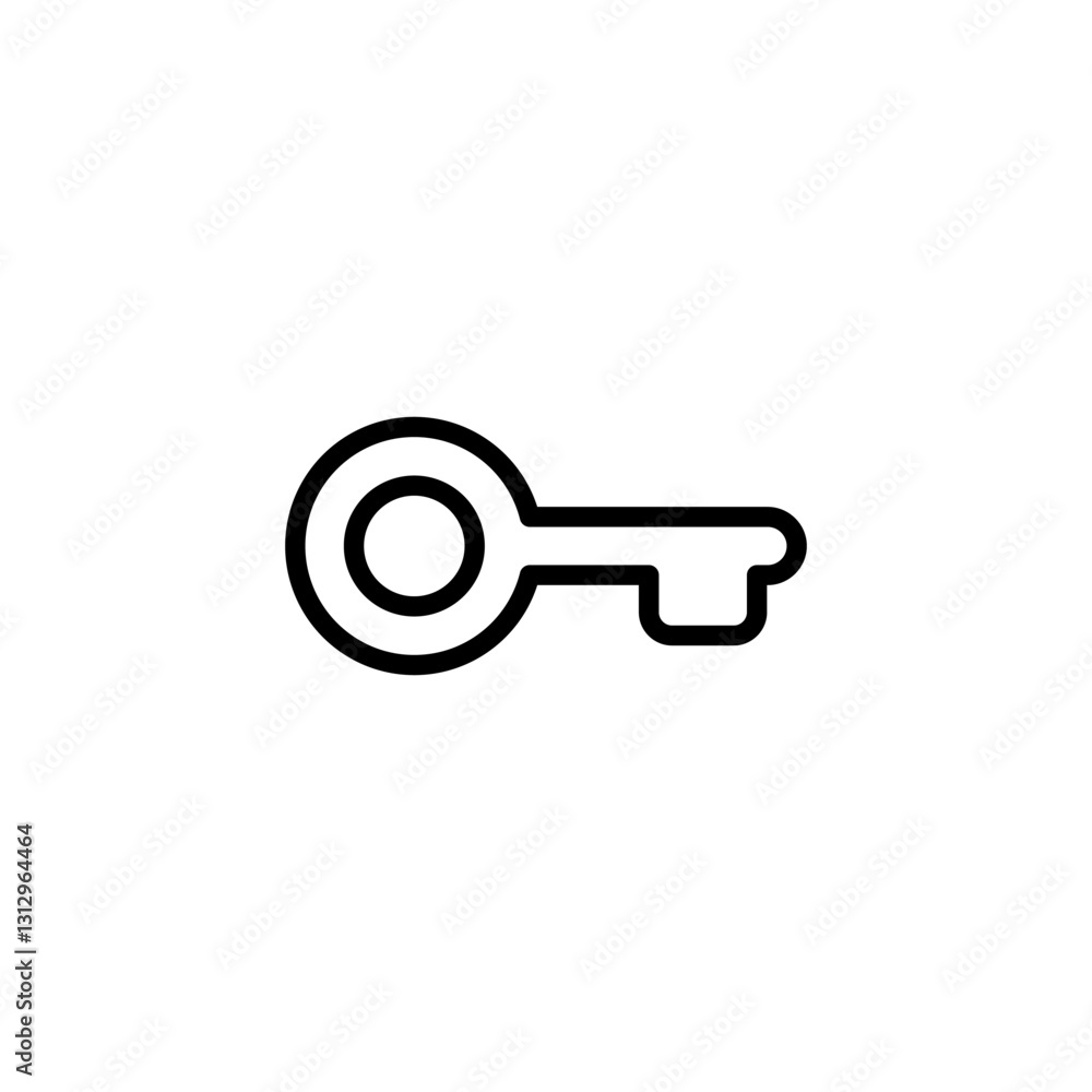Key icon logo design. Key sign and symbol. Key icon logo design. Key sign and symbol.