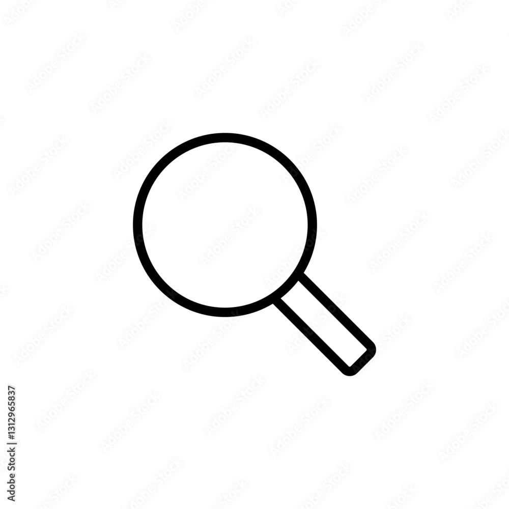 Search icon logo design. search magnifying glass sign and symbol Search icon logo design. search magnifying glass sign and symbol