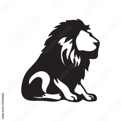 lion silhouette